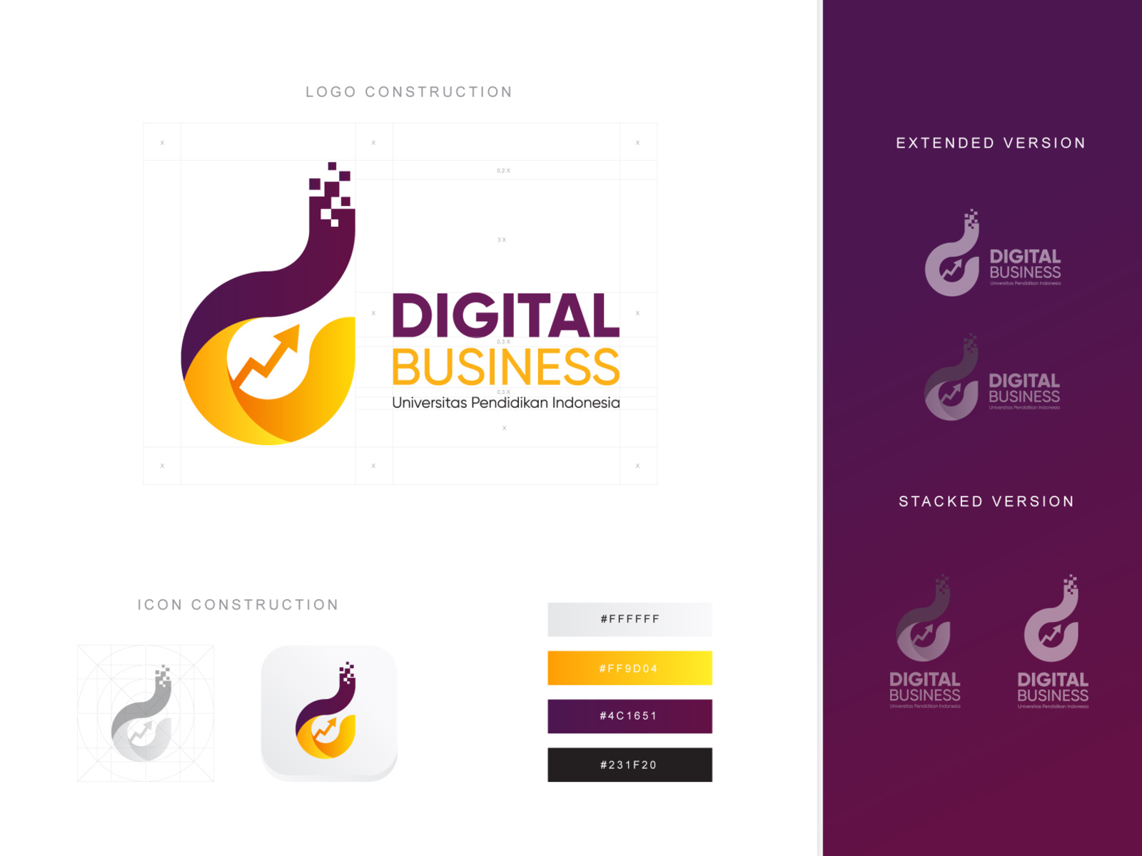 logo presentation template indesign