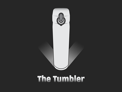 The Tumbler branding design flat icon identity illustration illustrator logo minimal vector