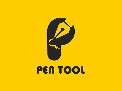 Pen Tool app branding icon identity illustration illustrator logo minimal typography vector
