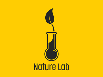 Nature Lab branding design flat icon identity illustration illustrator logo ui vector