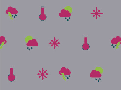 Weather cartoon illustrator pattern print vector weather