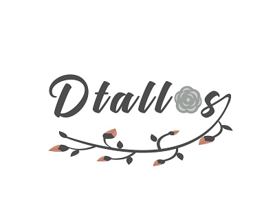 Logo flowers flowers illustration flowers online in dubai flowershop logo logodesign logotype