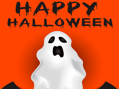 buuu post adobe illustrator ghost halloween happy halloween scary