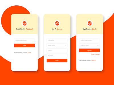 Mobile Authentication designs, themes, templates and downloadable ...