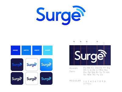Surge Logo Design carbon graphic design logo