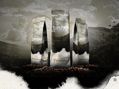 Superbia Coffee Packaging