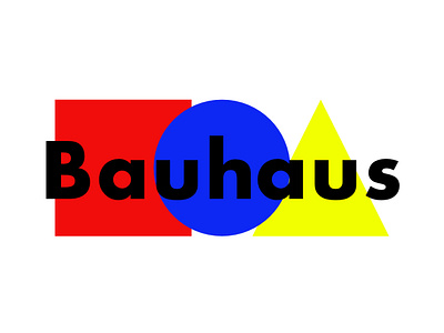 Bauhaus by Milton Robles on Dribbble