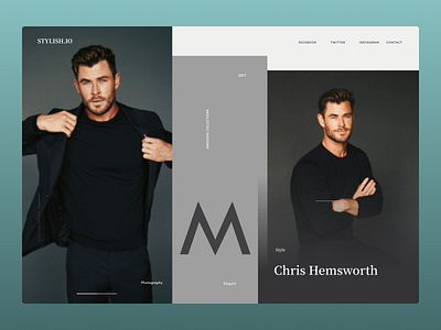 Clothing Brand Web Concept