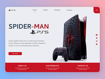 Spider PSP Landing Page