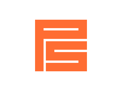 New logo for Pieter Staaks orange pieter staaks ps type