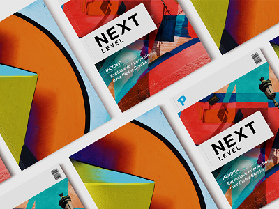 Magazine: Next Level magazine print spread