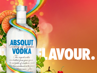 Absolut Flavour. absolut bottle flavour fruit