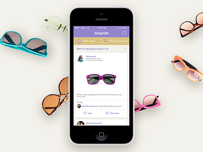 VarageSale app design ios iphone varagesale