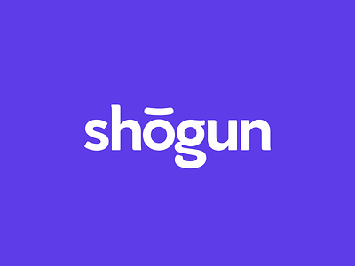 Shogun branding identity logo samurai shogun