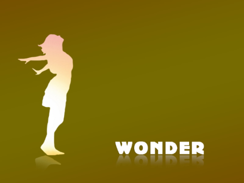 WONDERING SOUL photoshop text art design