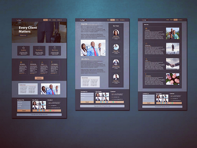 CaseClosed website Template website photoshop