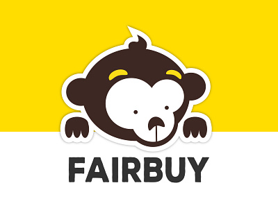 Fairbuy Logo fair logo monkey yellow