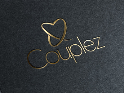 Couplez Golden Logo couplez gold logo wedding