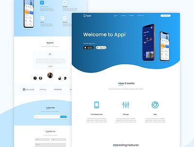 Mobile app web UI - Appi @app @design @ui @uidesign @uiux @webdesign @prototyping @uiux design @uxdesign branding ui ux