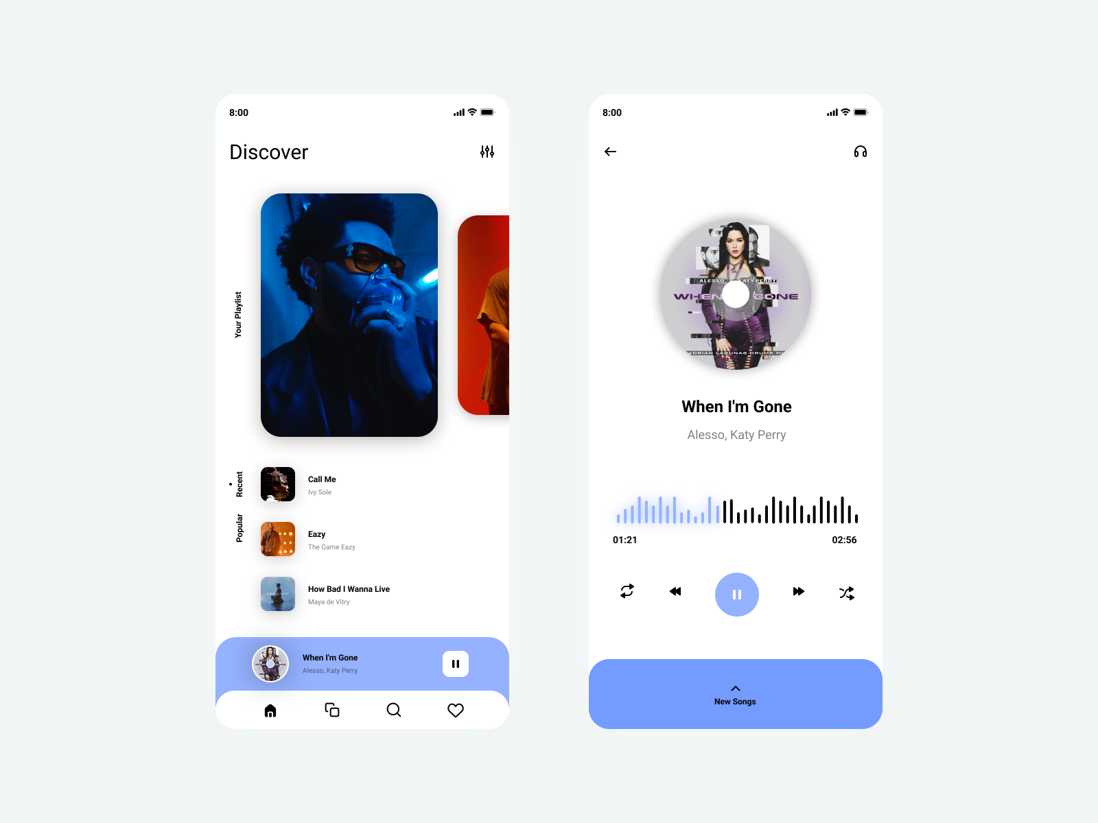 Music Player Mode by Hamid on