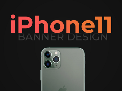 iPhone 11 Pro&Pro Max Banner/Post Design banner iphone iphone11 post poster design social socialmedia socialmediamarketing web banner web banners webdesign