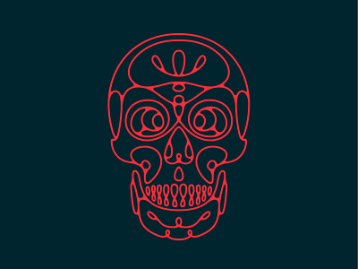 Line Skull