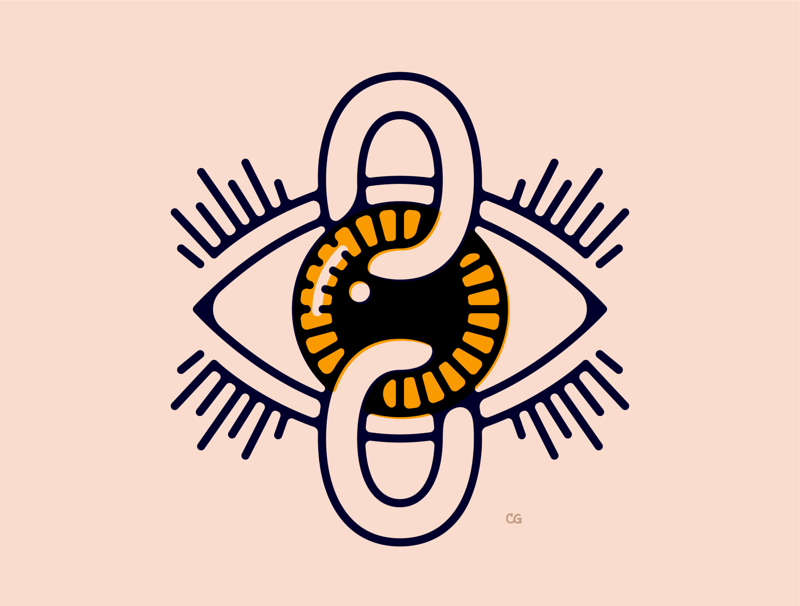 locking-eyes-by-chris-garvey-on-dribbble