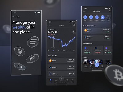 UI Concept: Finwealth