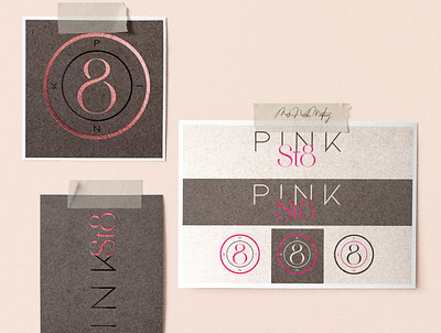 Pink St8 Logo Design - Made By Mrs. Nicole Martinez art branding design drawing illustration illustrator logo painting sketch vector