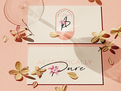 Logo for Aesthetically Pure - By Mrs. Nicole Martinez