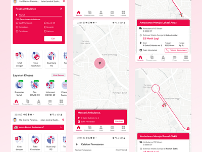 Halo Ambulance design interaction design mobile app mobile app design mockup product design ui uidesign ux uxdesign