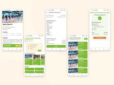 Workout Class Booking App