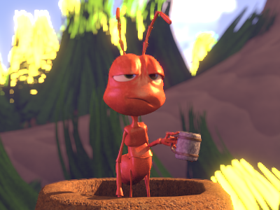 ant 3d animation ant blender