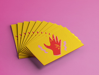 Hola! Business Cards branding business card design illustration logo vector