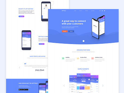 apptold Landing Page