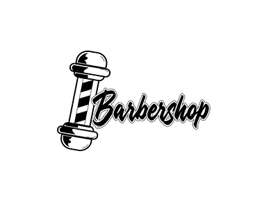 Barbershop Logo branding design digitalart graphicdesigner logo vector