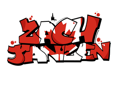 Graffiti name. art design digitalart graffiti logo procreate