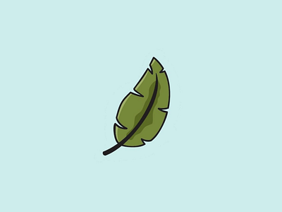 A leaf illustrations