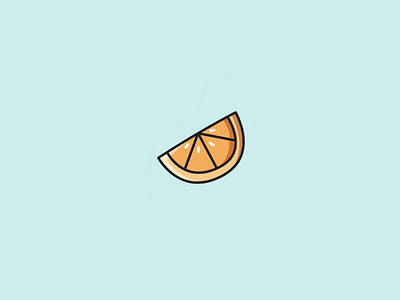 An orange cartoon illustration childrens illustration cute illustration illustration illustrations milk tropical