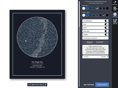 The Star Map Website Constructor