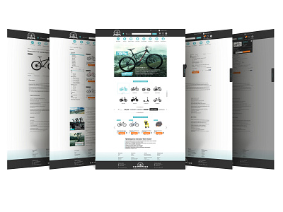 Velo-Mania Bicycle Online Store Adaptive design figma photoshop ui ux ux ui ux ui design web webdesign website design
