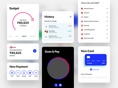 Payment Dashboard App UI Components