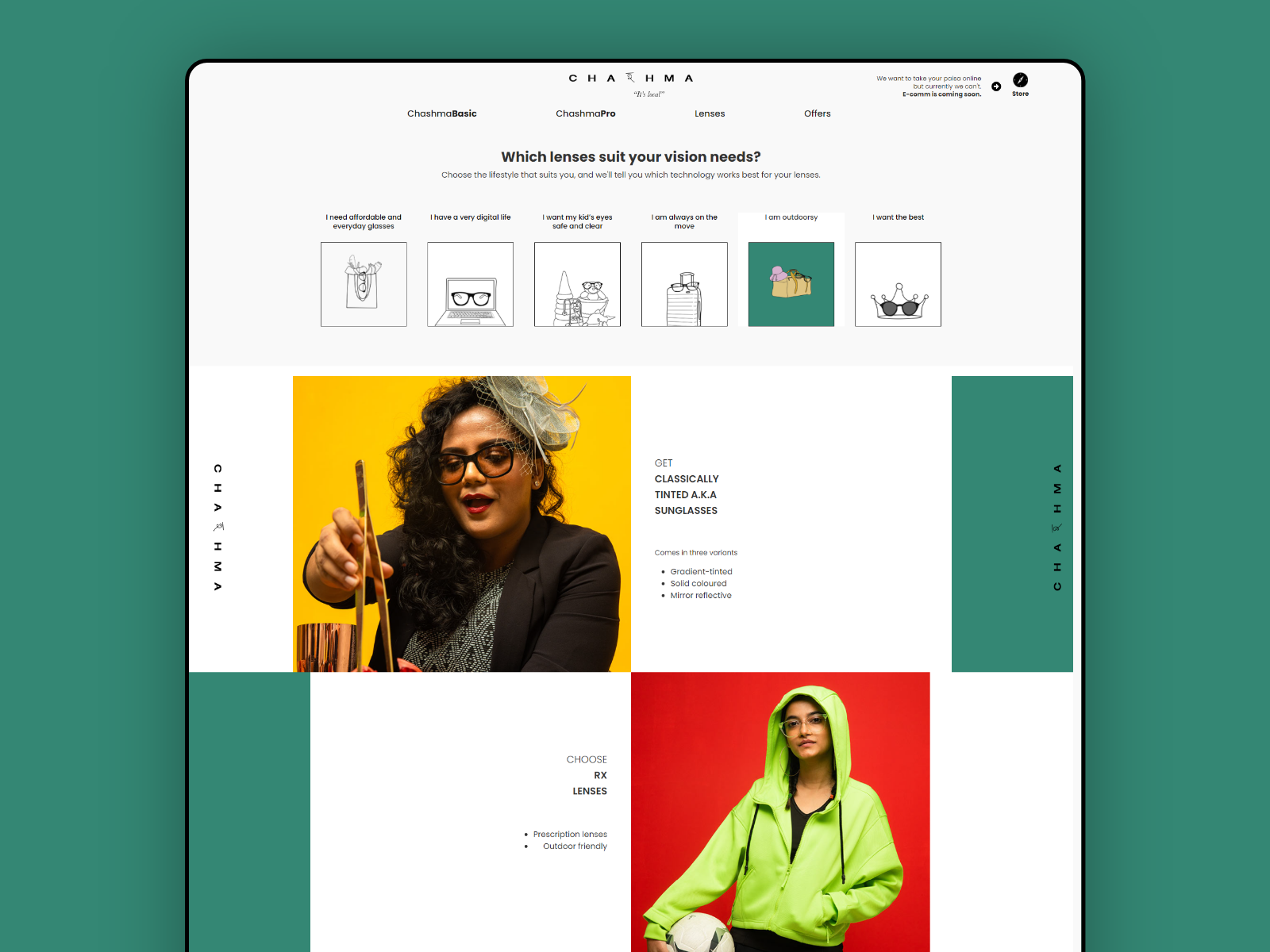 chashma-website-lenses-landing-page-by-ravi-joon-on-dribbble