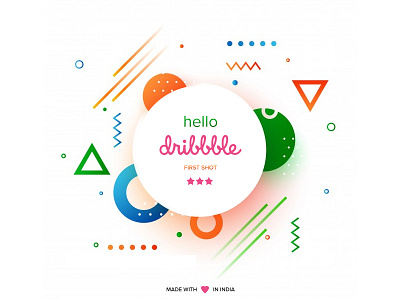 hello dribbble - first shot first shot hello dribbble