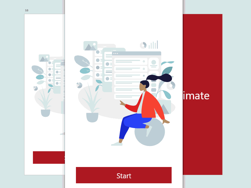Auto Animate for Onboarding Screen