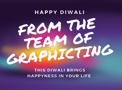 Happy Diwali blur festivals india indian joyful poster