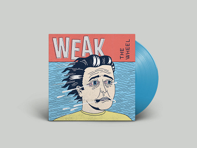 WEAK Album Artwork album artwork album cover design commission design illustration punk