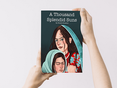 Book cover illustration ~ A thousand splendid suns