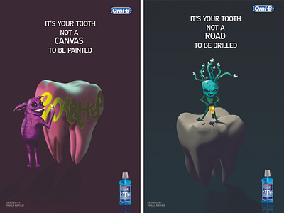 Oral B Posters