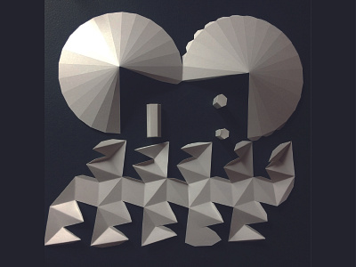 abyss kit origami paperart papercraft papercut sculpture